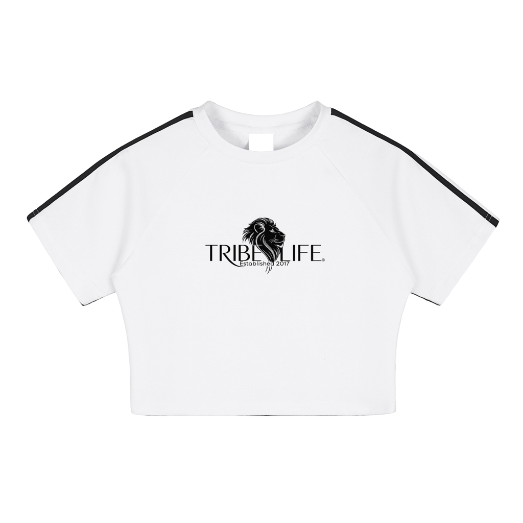Taped Cooling Performance Crop Top
