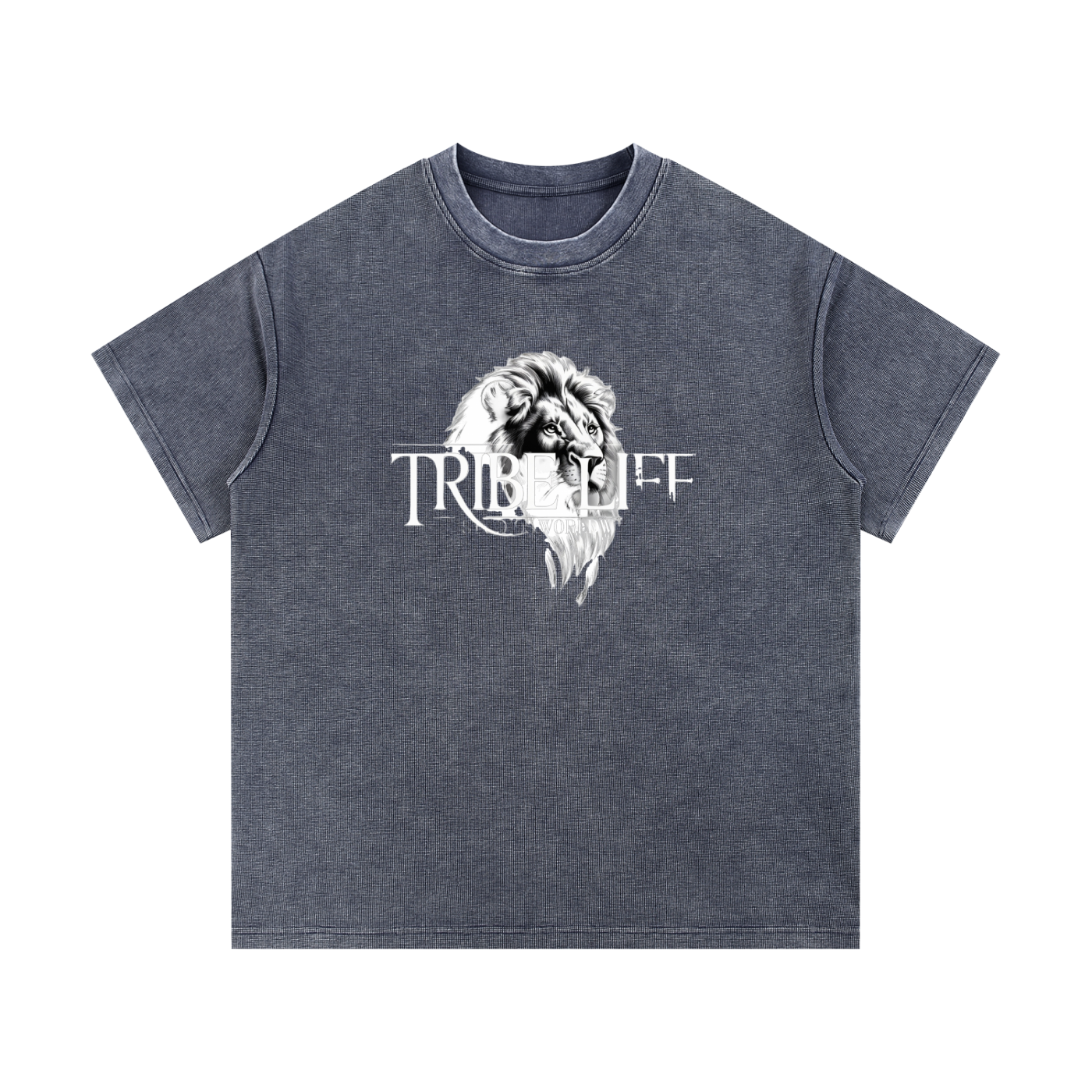 Mineral Wash Waffle Knit T-Shirt