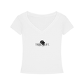 Tencel Slim Fit V-Neck T-Shirt
