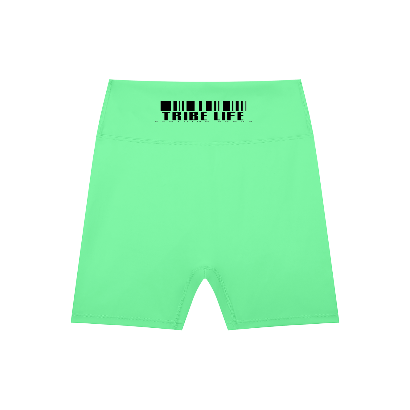 High-Waisted Blend Biker Shorts