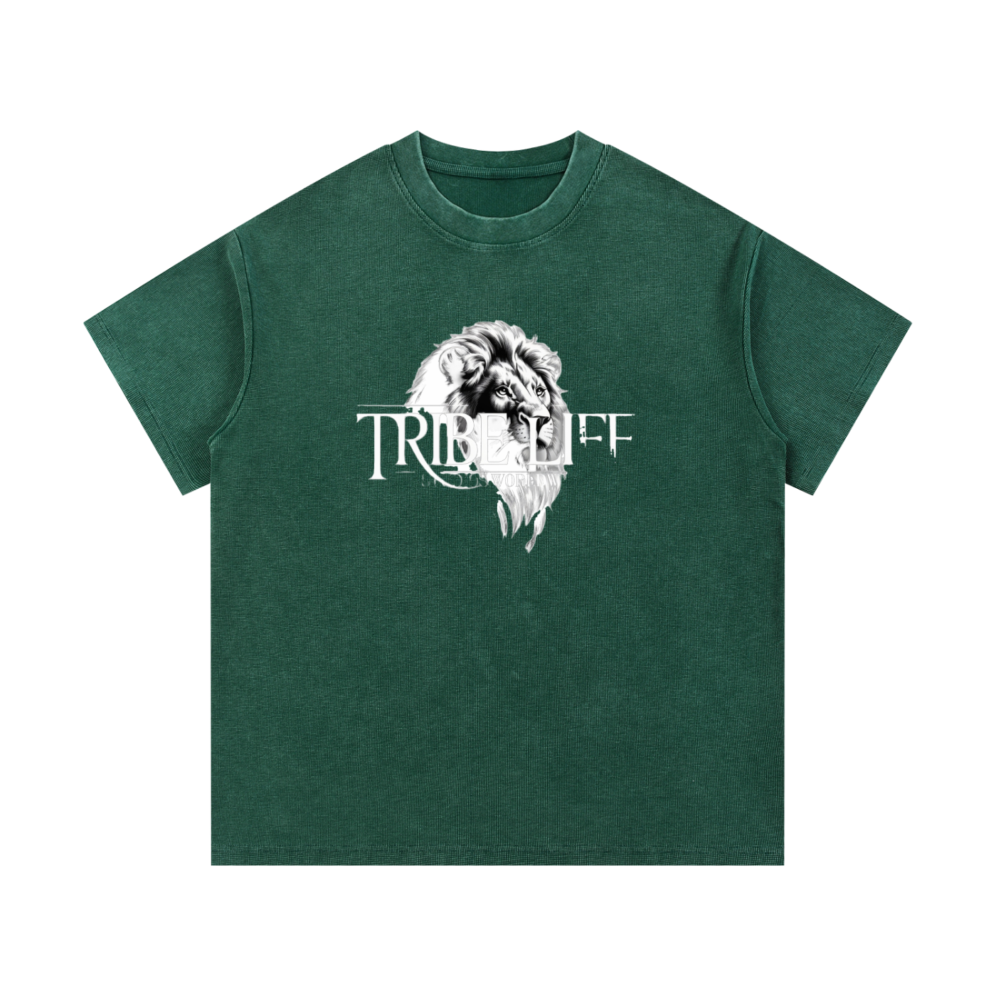 Mineral Wash Waffle Knit T-Shirt