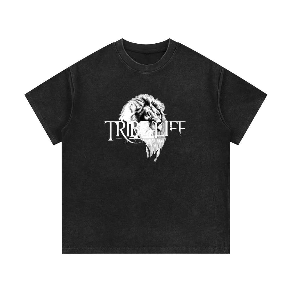 Mineral Wash Waffle Knit T-Shirt
