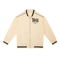 Contrast Piping Zip Bomber Jacket