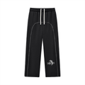 Contrast-Stitched Fleece Sweatpants