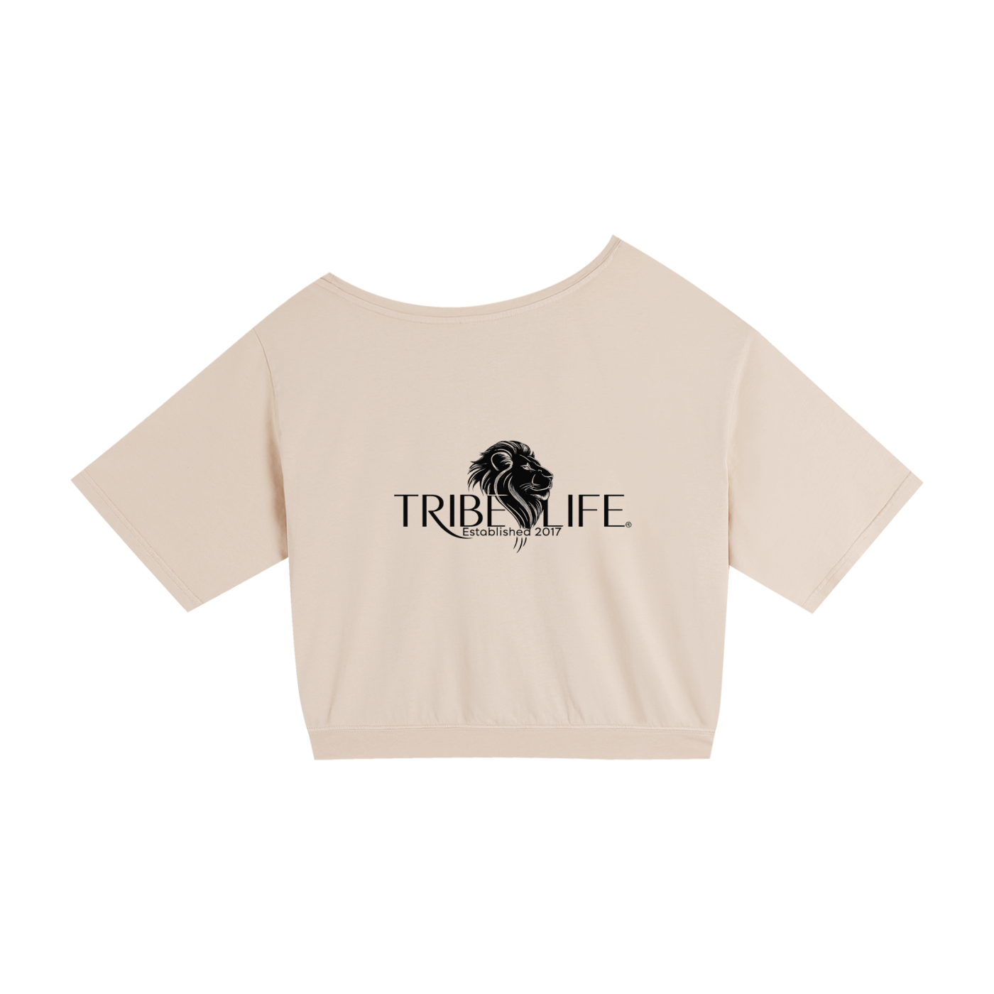 Asymmetric Shoulder Oversized Cotton T-Shirt