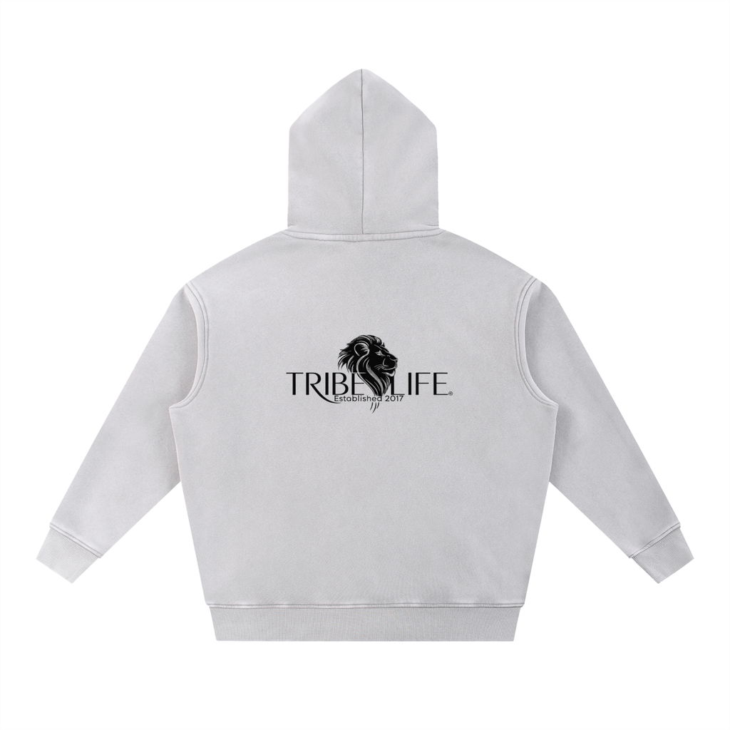 Snow Wash Fleece Oversize Hoodie