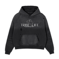 Frayed Sunfade Boxy Fleece Hoodie