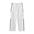 Side Stripe Straight-Leg Pants