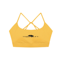 Strappy Criss Cross Yoga Sports Bra
