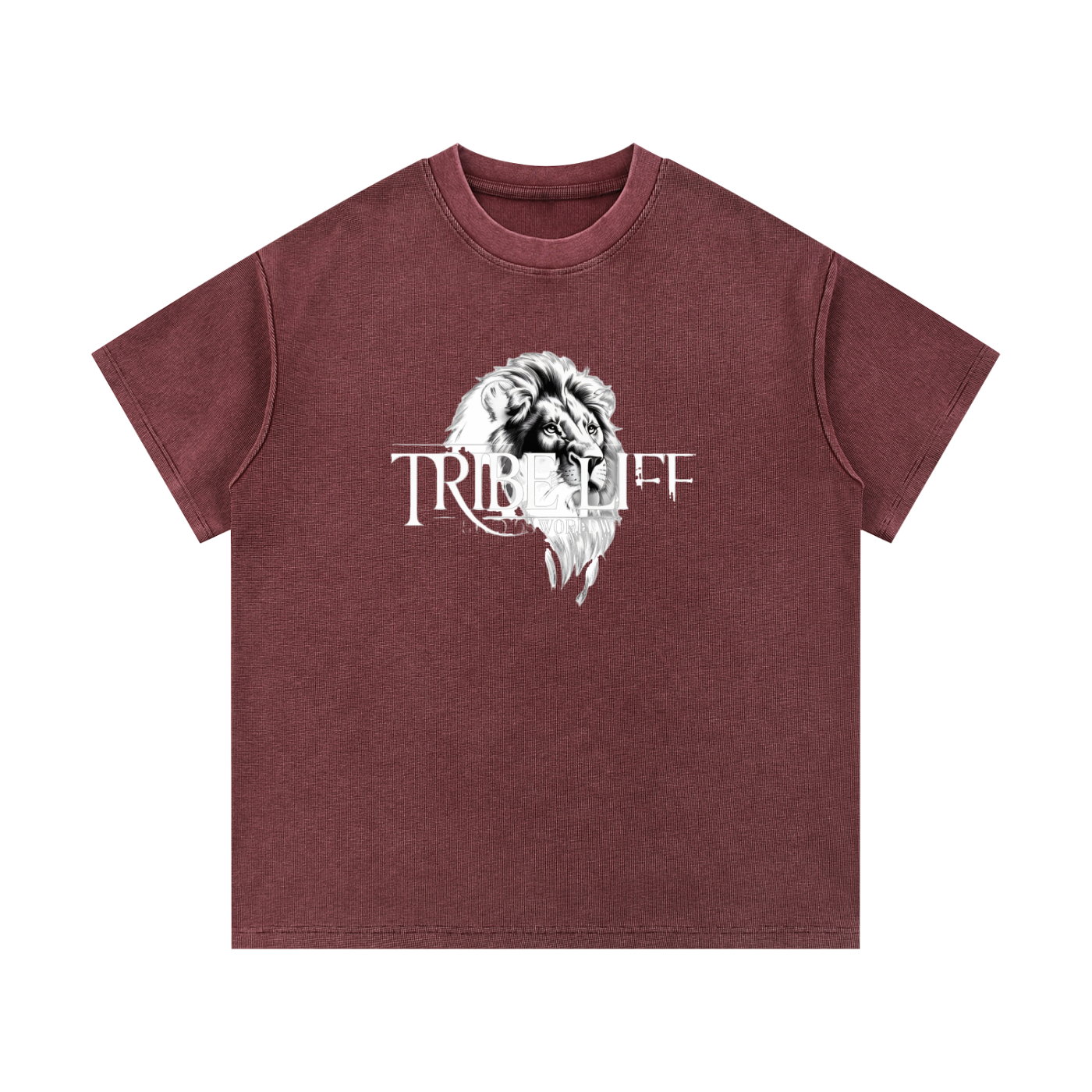 Mineral Wash Waffle Knit T-Shirt