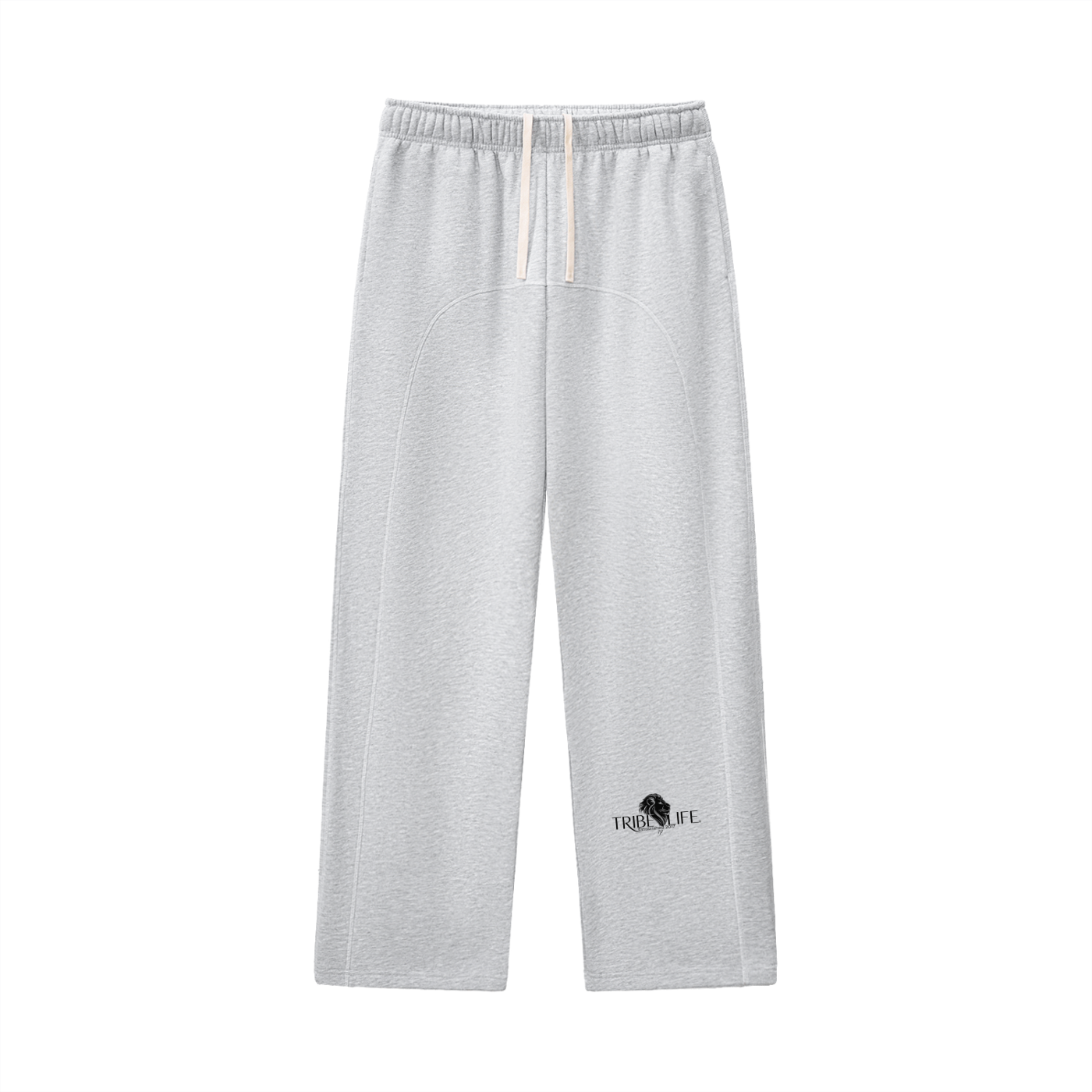 Contrast-Stitched Fleece Sweatpants