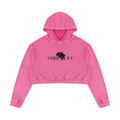 Women’s Mineral Washed Crop Hoodie