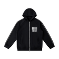 Heavyweight Raglan Sleeve Zip Hoodie