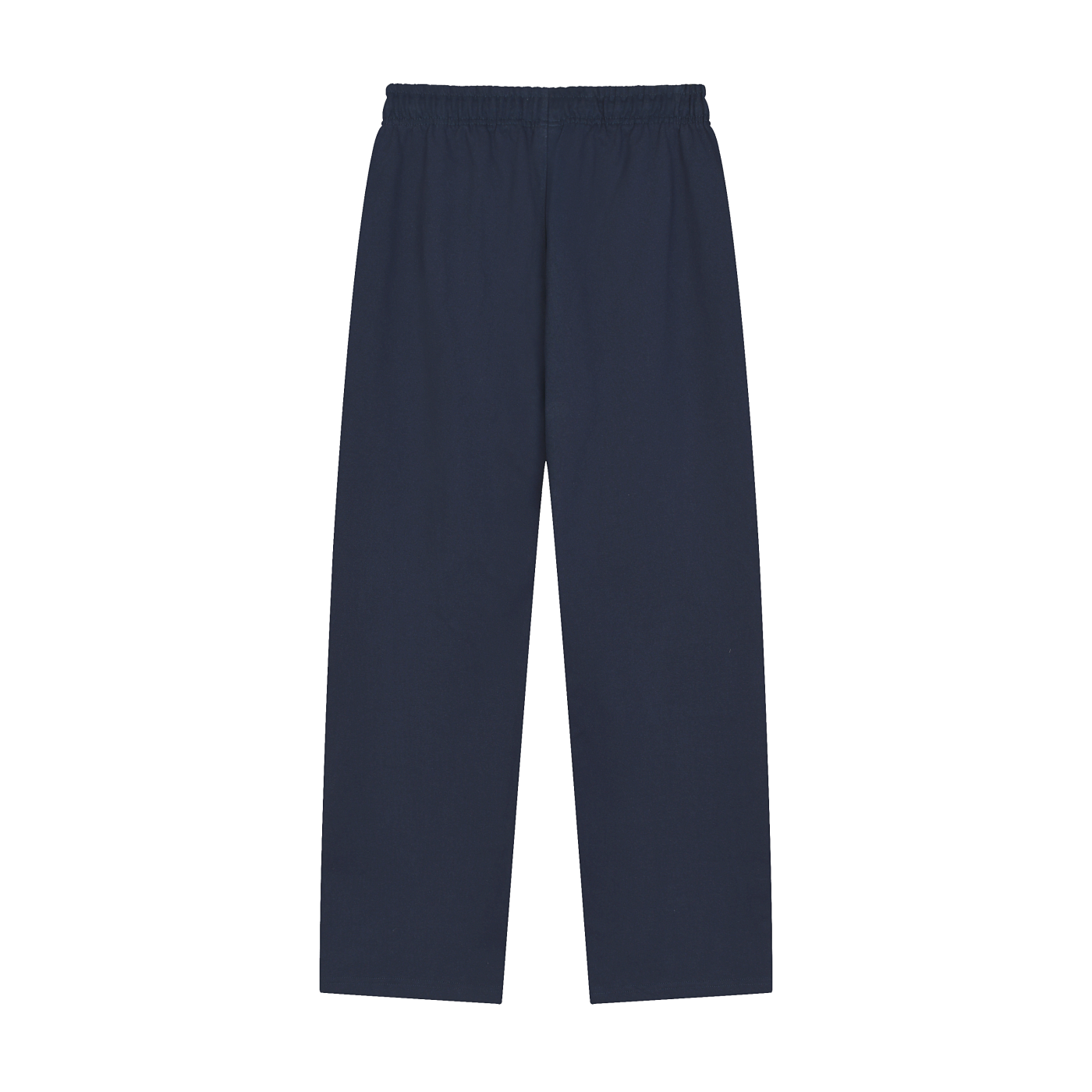 Solid Color Straight-Leg Sweatpants