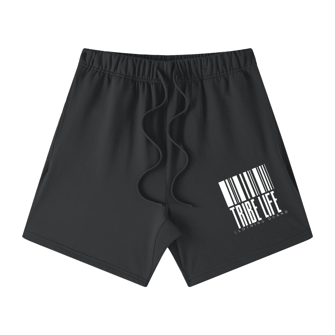 Unisex Earth Tone Loose Fit Cotton Shorts