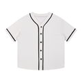 Contrast Piped Button-Up Jersey