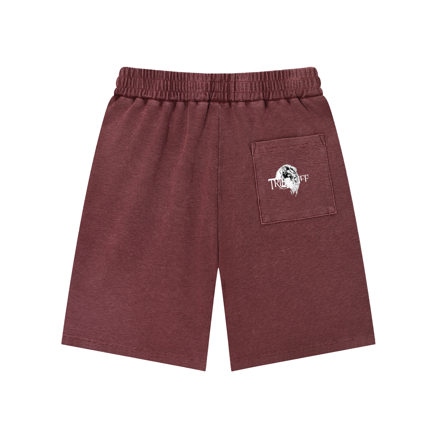 Mineral Wash Waffle Knit Shorts
