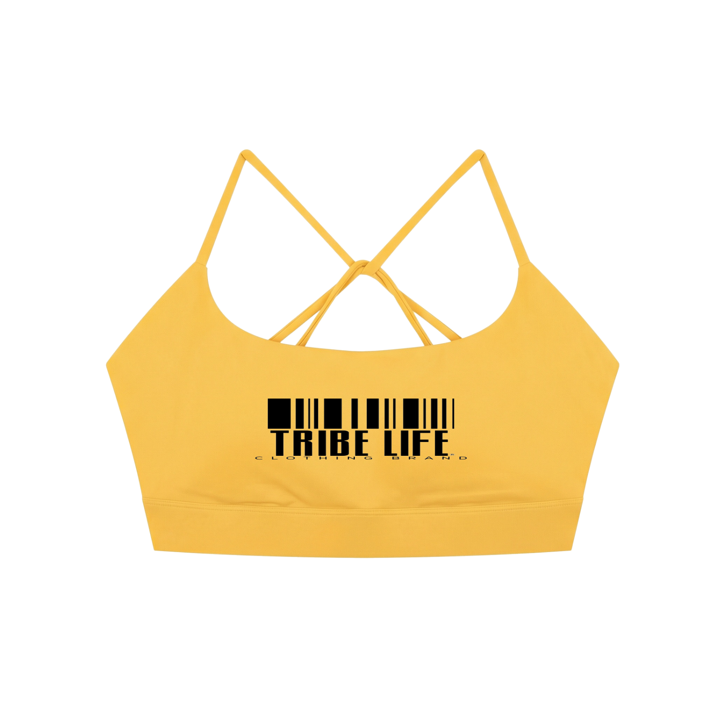 Strappy Criss Cross Yoga Sports Bra