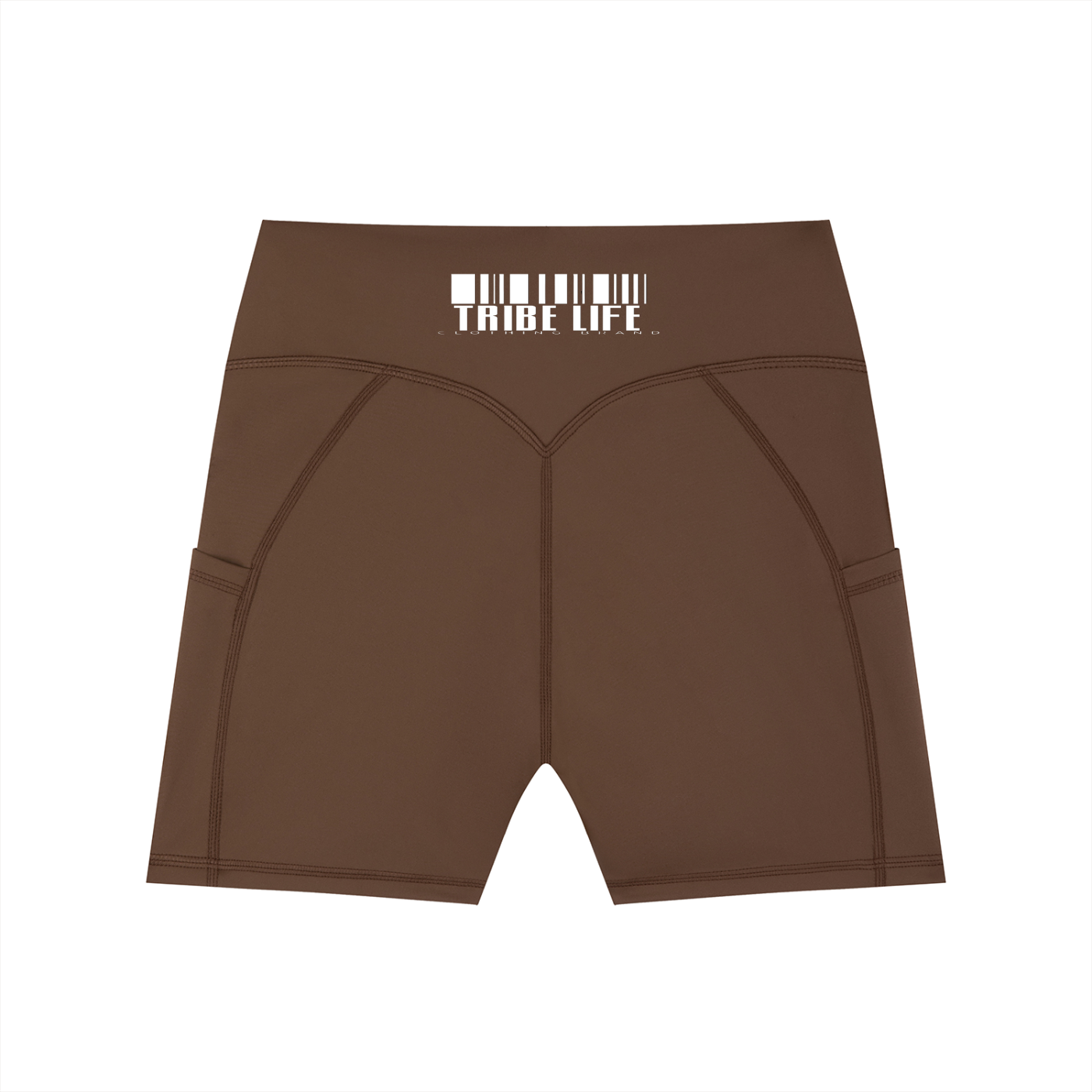 Women's High-Waisted Pocket Biker Shorts