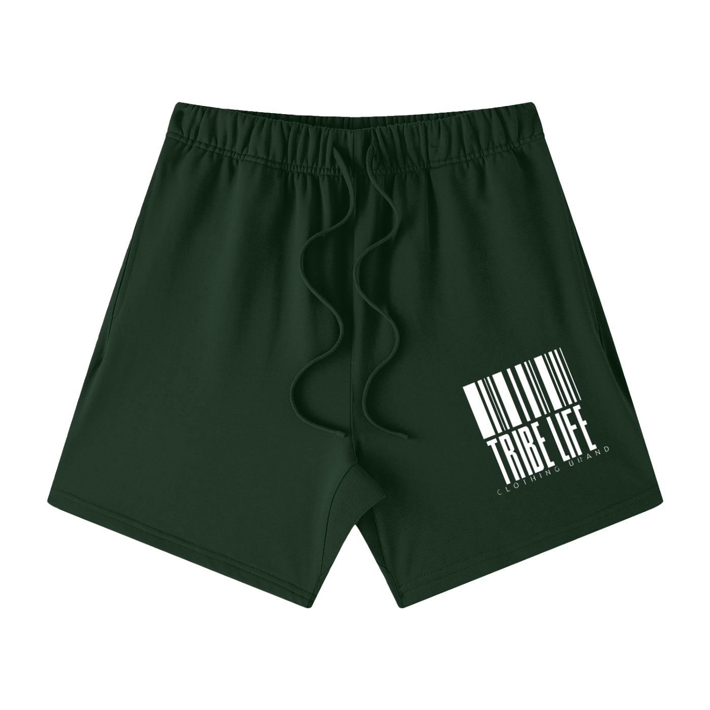 Unisex Earth Tone Loose Fit Cotton Shorts