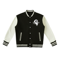 Two-Tone Fleeced Varsity Jacket