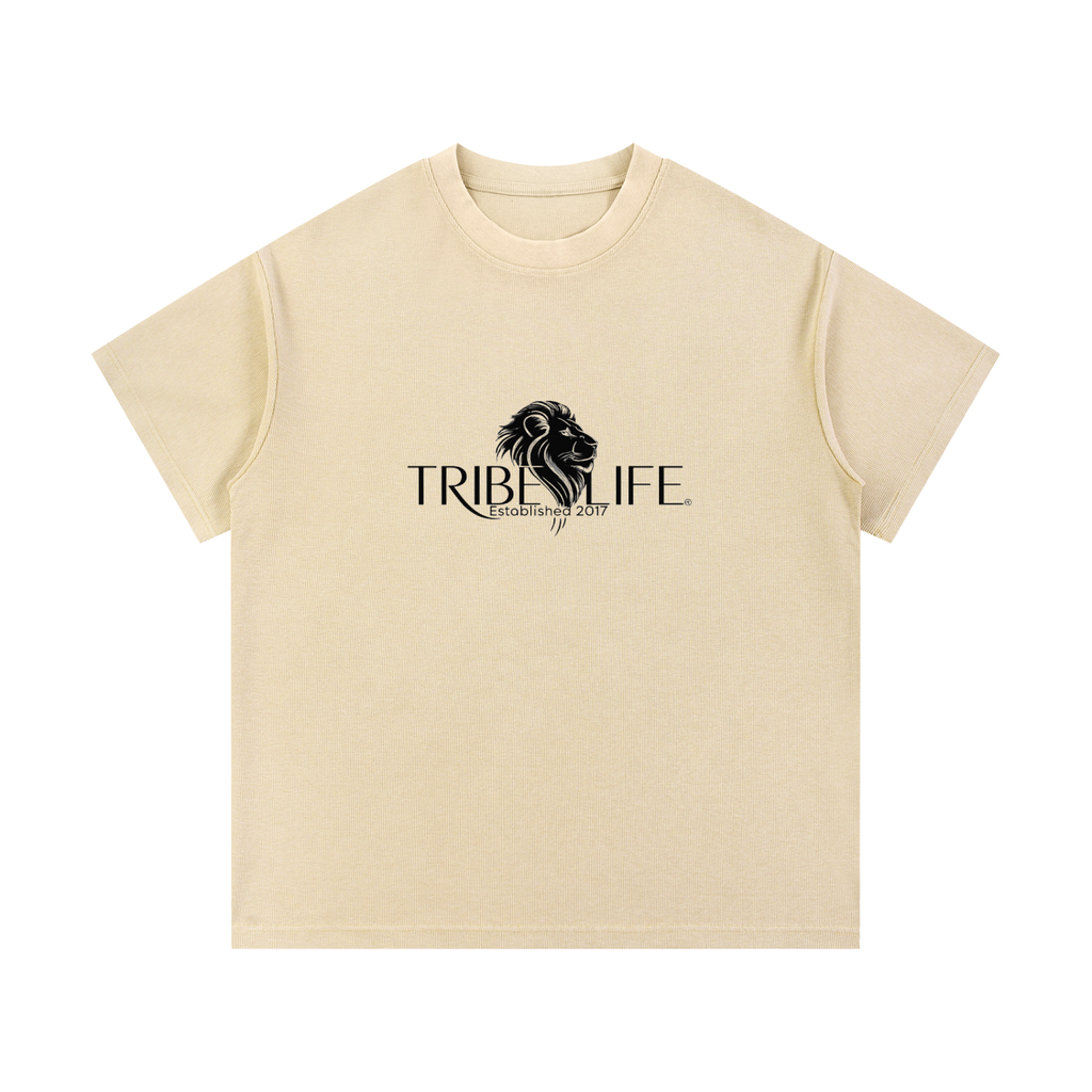 Mineral Wash Waffle Knit T-Shirt