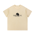Mineral Wash Waffle Knit T-Shirt