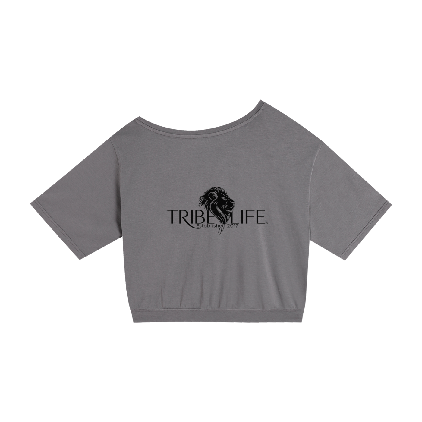 Asymmetric Shoulder Oversized Cotton T-Shirt