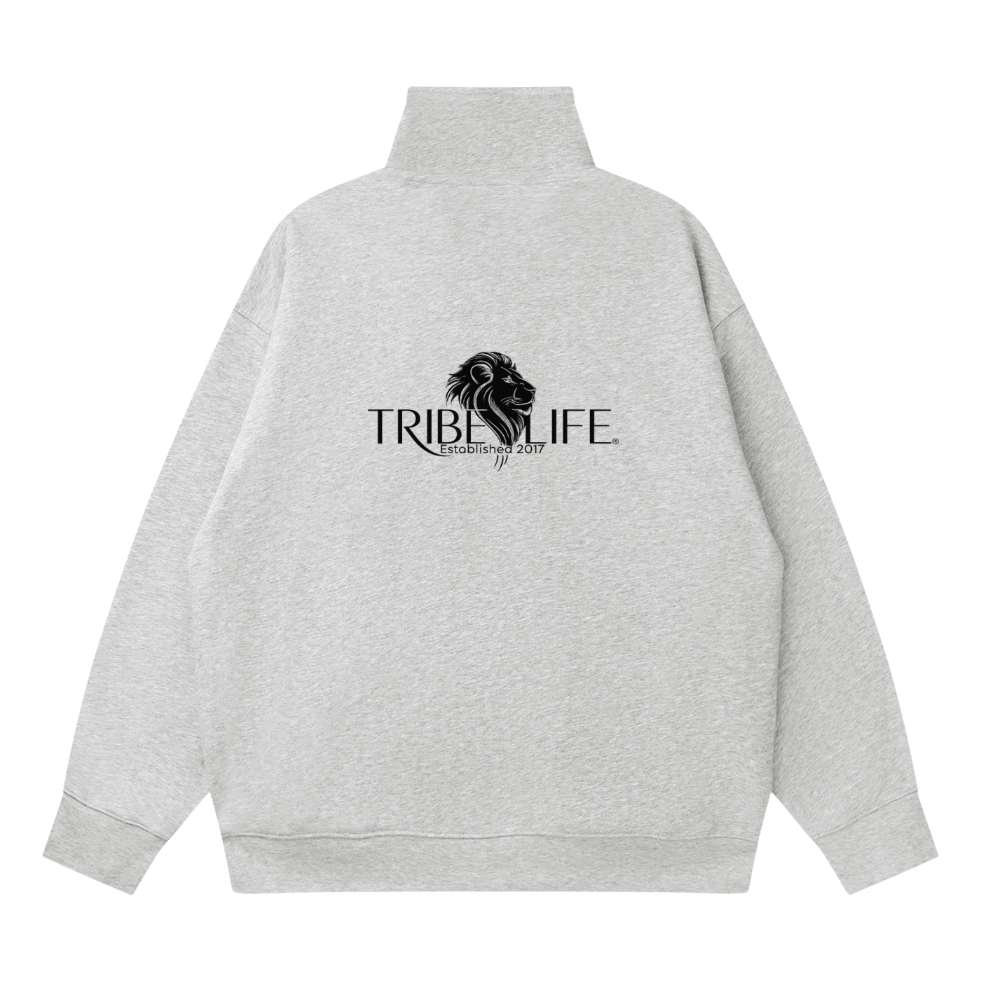 Quarter-Zip Drop Shoulder Sweatshirt